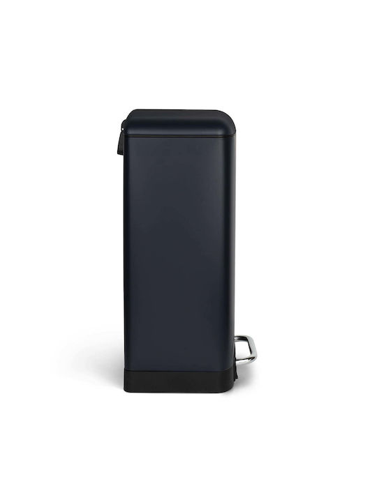 Les Collectors Waste Bin Waste made of Stainless Steel with Pedal Blue 30lt 1pcs