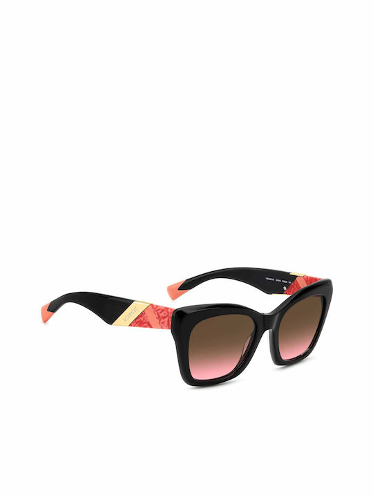 Missoni Women's Sunglasses with Black Plastic Frame and Brown Gradient Lens MIS 0219/S 3H2/M2