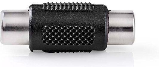 Nedis Converter RCA female to RCA female Silver 1pcs CAGB24950BK
