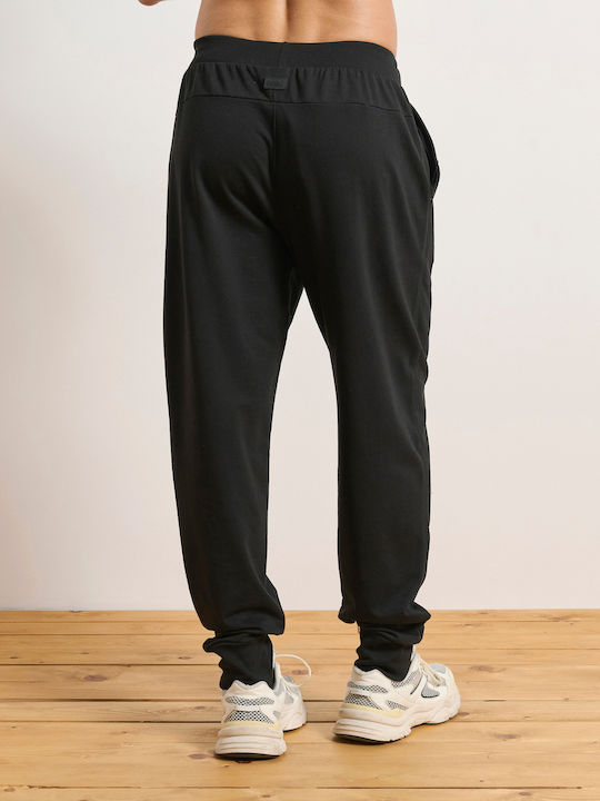 Sweatpants with Elastic Black