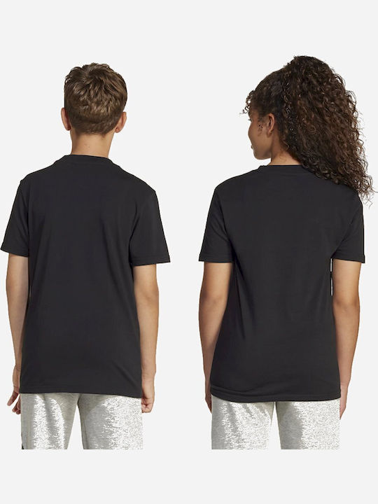 Kinder-T-Shirt Schwarz Essentials