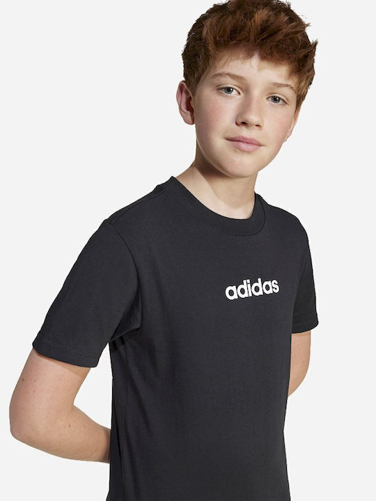 Kinder-T-Shirt Schwarz Essentials