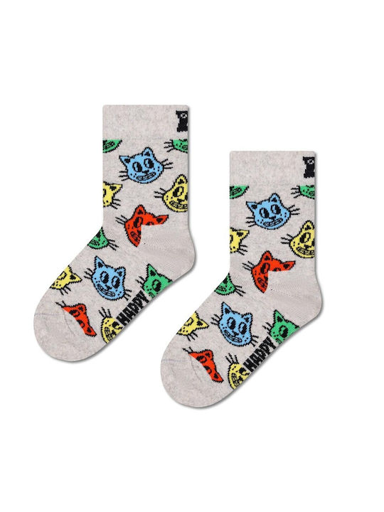 Happy Socks Детски Чорапи Сив