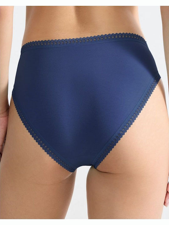 Βαμβακερά Women's Slip 3Pack Blue