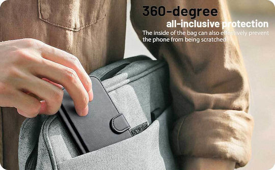 Premium Book Synthetic Leather / Leather / Silicone Black (iPhone 13 Pro Max)