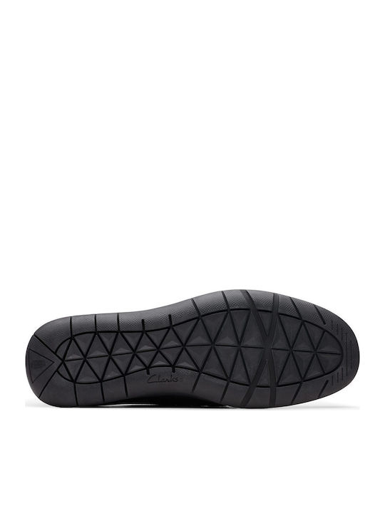 Step Men's Leather Moccasins Black