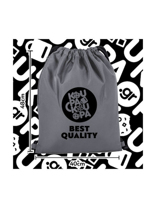 Koupakoupa Onepiece Logo Gym Backpack Gray