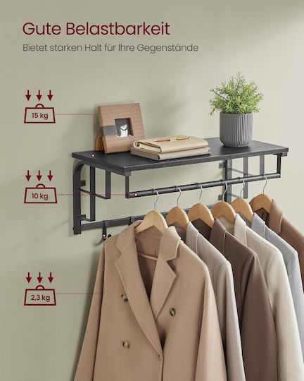 Vasagle Wandhaken 66x27x30cm 1Stück