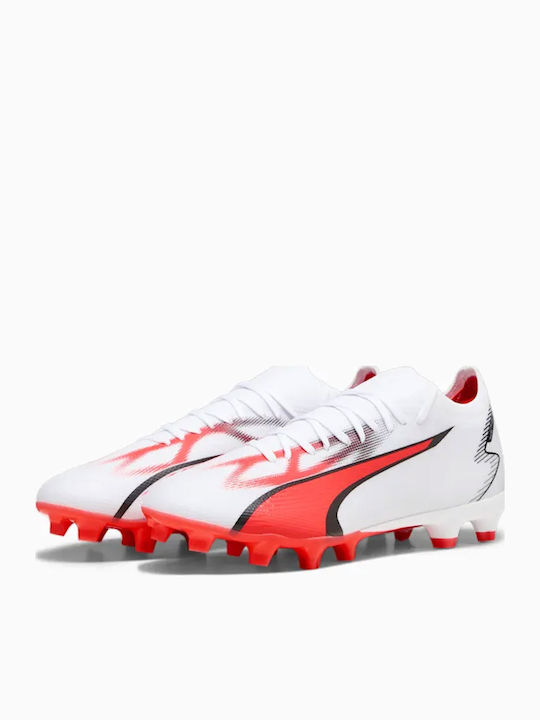 PUMA Match Футболни Обувки с Бутони Бели