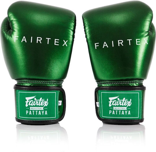 Fairtex Boxing Gloves for Match Green
