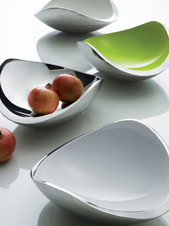 Casa Bugatti Ninnananna Fruit Bowl Inox Orange 38x30cm