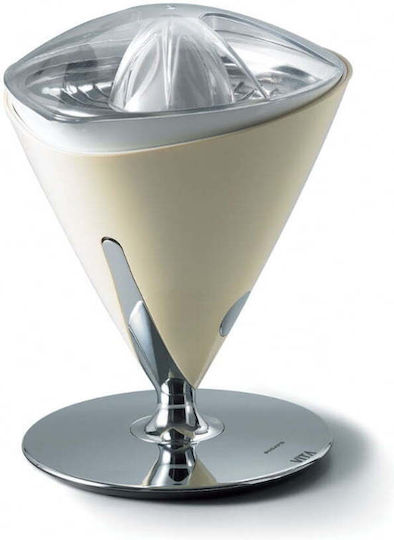 Casa Bugatti Vita Classic Juicer with Container made of Stainless Steel Cream