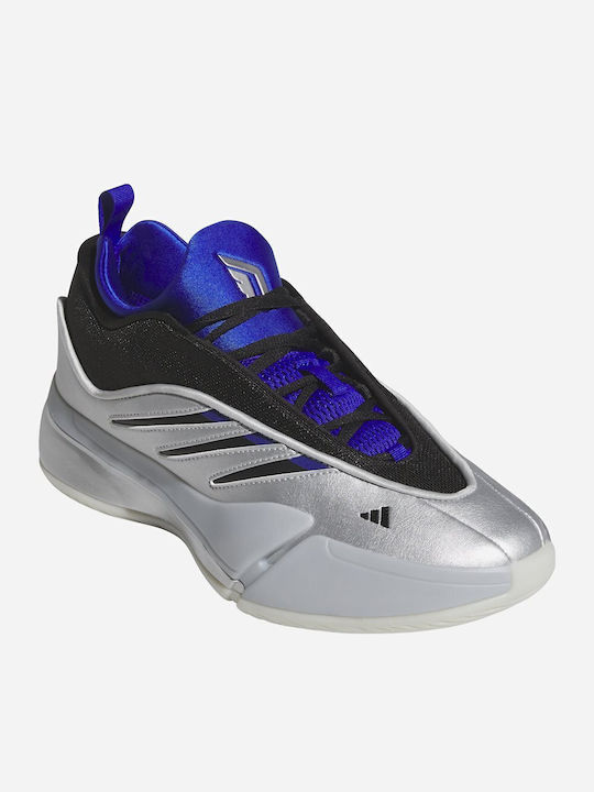 Dame 9 Low Basketball Shoes Silver