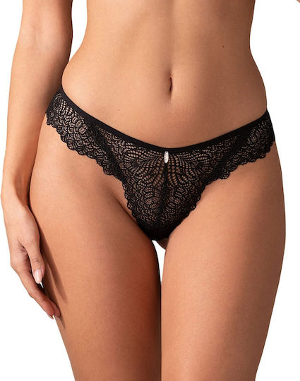Slip String Iliosa Μαύρο