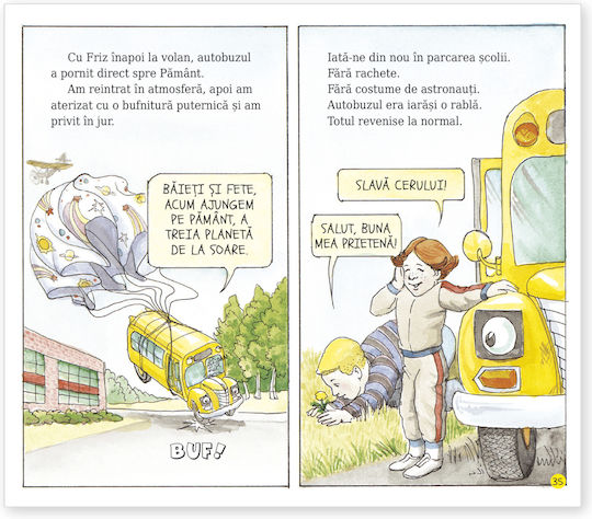 Autobuzul Magic. Rataciti Prin Sistemul Solar - De Joanna Cole