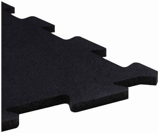 Tiguar Gym Floor Puzzle Mat Black 98x98x1.5cm