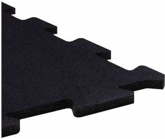 Tiguar Gym Floor Puzzle Mat Black 98x98x1.5cm
