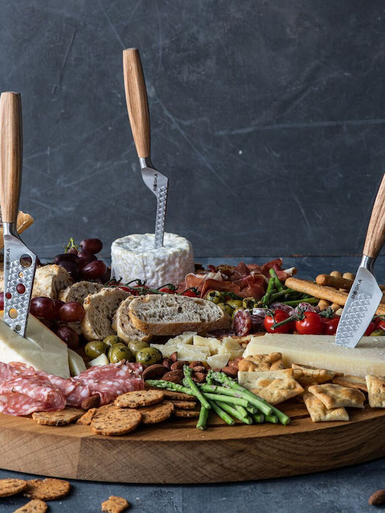 Boska Holland Oslo Cheese Knives from Stainless Steel 3 Pieces