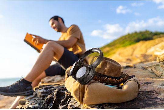 Cellular Line MusicSound Ασύρματα / Ενσύρματα Over Ear Ακουστικά Solar Charge