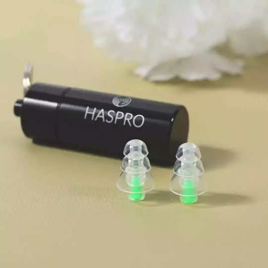 Haspro Ωτοασπίδες Σιλικόνης 2τμχ