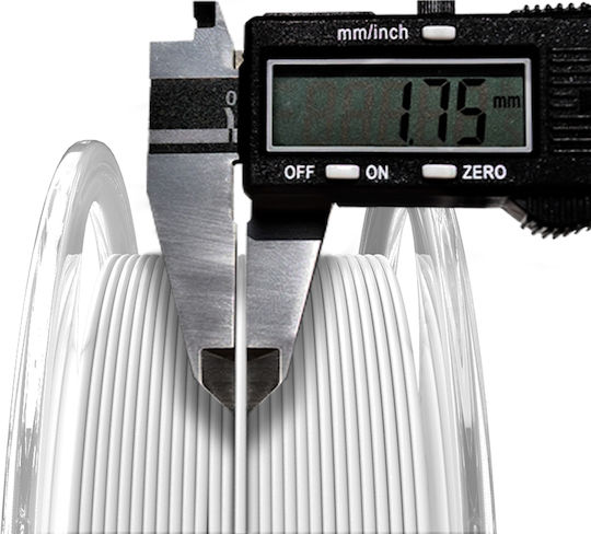Azurefilm Abs Plus 1.75mm White 1kg