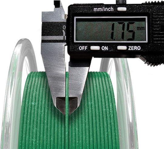 Azurefilm Pla 1.75mm Green Glitter 1kg