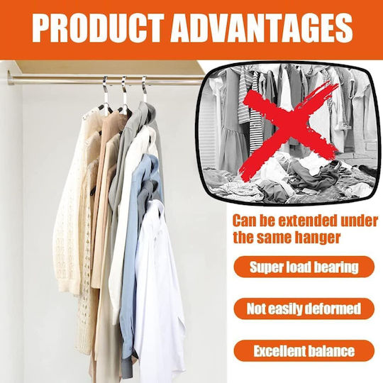Connection Hooks Hangers – Space Saving 18pcs
