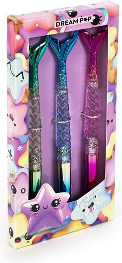 Tri-Coastal Design Mermaid Στυλό Ballpoint 3τμχ