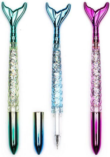 Tri-Coastal Design Mermaid Στυλό Ballpoint 3τμχ