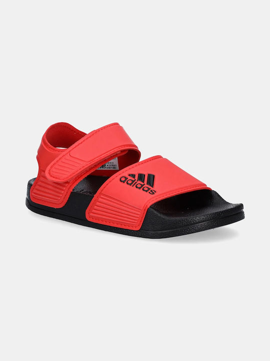 adidas Șlapi pentru copii Roșii Adilette