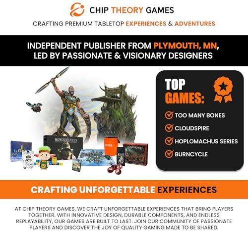 Spiel Erweiterung Burncycle: The Specialists Bots für 1-4 Spieler 13+ Jahre CTG-BRN-ADD-002 (EN) Chip Theory Games
