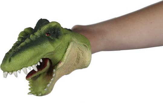 Teatru de Păpuși Dinozaur Plastic 15cm 2 Culori