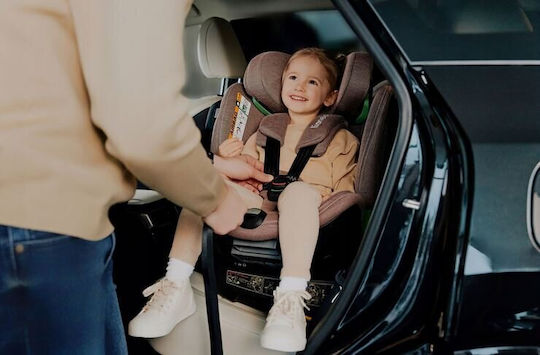 Lionelo Harmony Baby Car Seat i-Size with Isofix Black Carbon Bamboo 0-36 kg