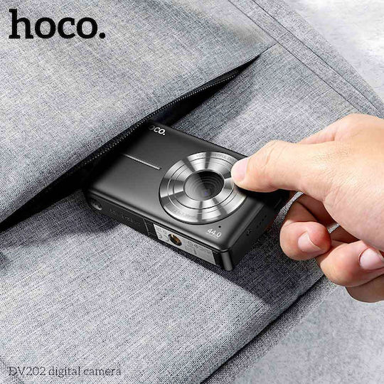 Hoco DV202 Compact Φωτογραφική Μηχανή 44MP Μαύρη