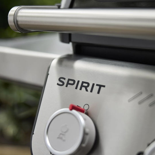 Weber Spirit E-310 GBS Ψησταριά Υγραερίου Μαντεμένιας Σχάρας 54x45εκ. με 3 Εστίες 7kW