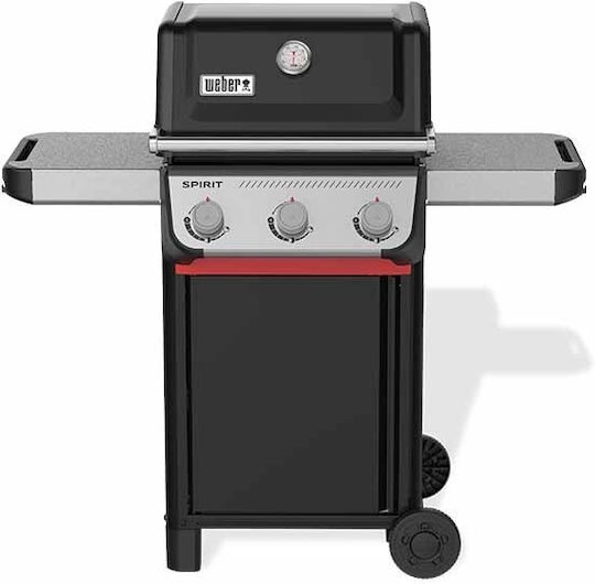 Weber Spirit E-310 GBS Ψησταριά Υγραερίου Μαντεμένιας Σχάρας 54x45εκ. με 3 Εστίες 7kW