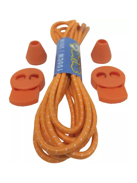Lock Laces Weiß Orange Einheitsgröße Orange Lock Laces