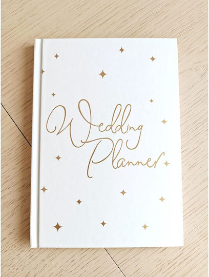 Wedding Organizer Daily Planificator White and Gold diferențiere