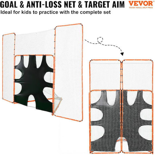Vevor Δίχτυ Στόχων για Προπόνηση Ποδοσφαίρου 12x9cm