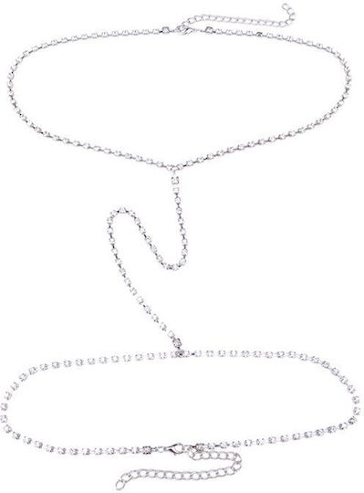 Fußschmuck Strass Körper Schmuck Silber Bj03 Haar Duty Hrd-bj03
