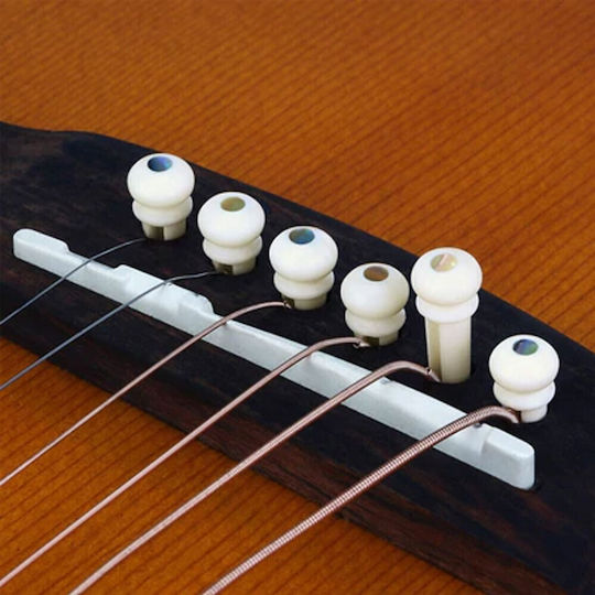 Donner Ec-2013 Knochen Stegstecker Akustikgitarre