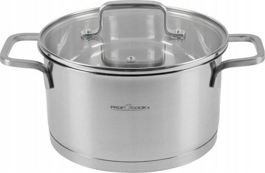 Profi Cook Stainless Steel Pots Set 5 Pieces