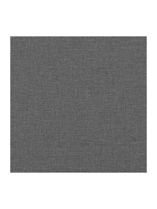 Dunkel Relaxsessel Friseurwaschbecken mit Fußhocker Dark Grey 50x54x100cm