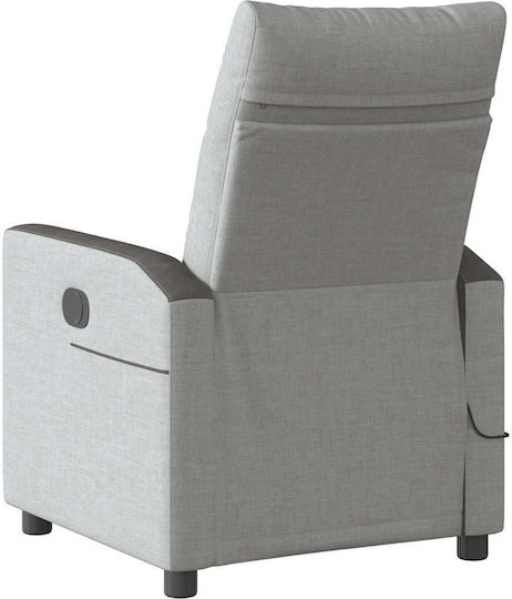 Fotoliu Relax Masaj Cloud Grey 69x86x100cm
