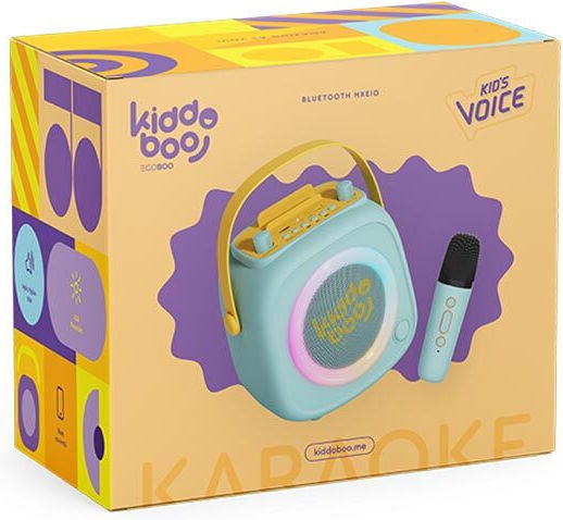 Kiddoboo Ηχείο KidsVoice BG-84-0006 Τιρκουάζ