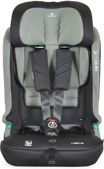 Cangaroo i-Drive Детско Столче за Кола i-Размер с Isofix Twill Green
