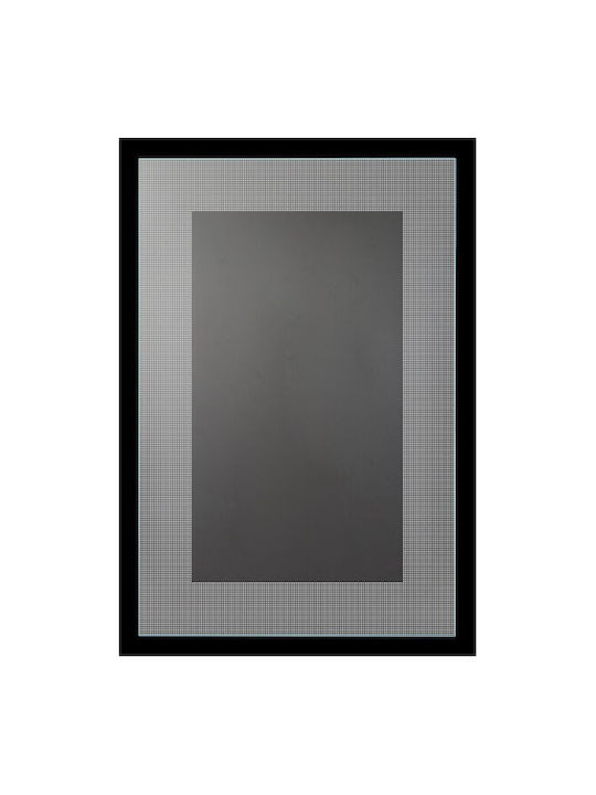Inter Ceramic Icl 1793 Mirror Bathroom Led Lighting Touch Screen Clock Temperature Indicator Anti-fog System