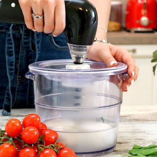Portable Vacuum Sealer Magic Vac Cheffy Dry Wet Sealing Black