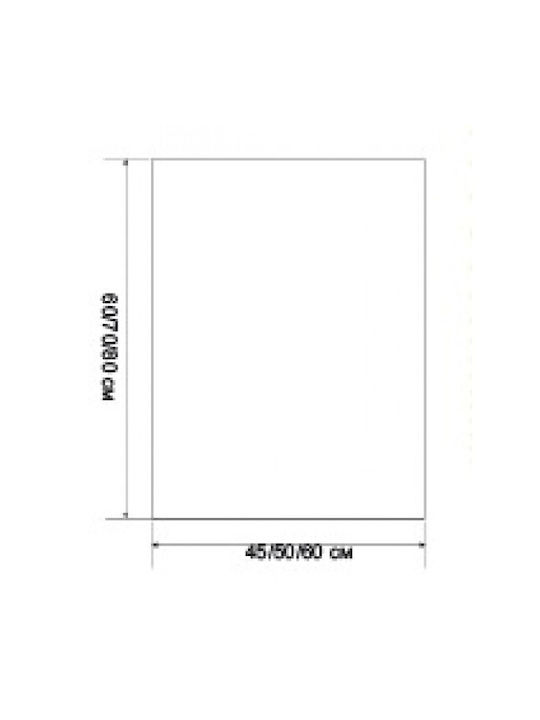 Inter Ceramic Icm B56 Mirror Bathroom Bevel Mounting Strips