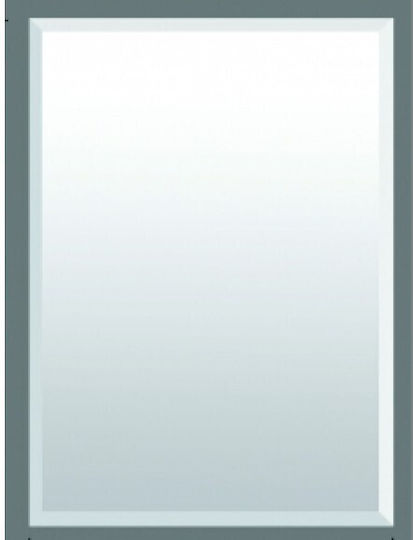 Inter Ceramic Icm B56 Spiegel Badezimmer Facettierte Befestigungsstreifen